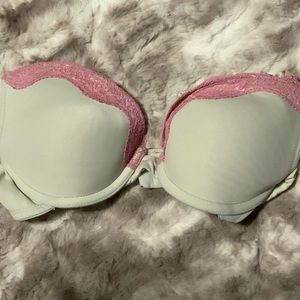 Aerie Pink and Tan Bra